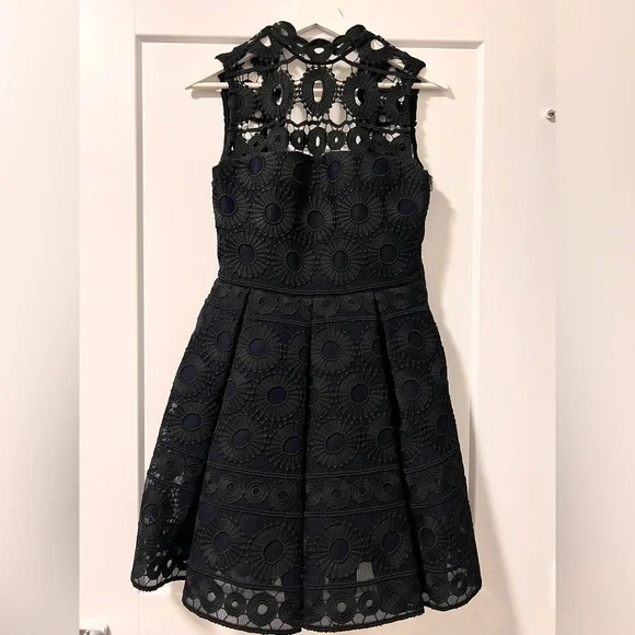 Maje Black Lace Dress - Picture 2 of 7